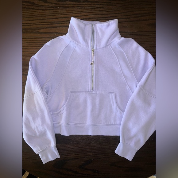 lululemon athletica Tops - lululemon scuba oversized funnel neck Half-Zip